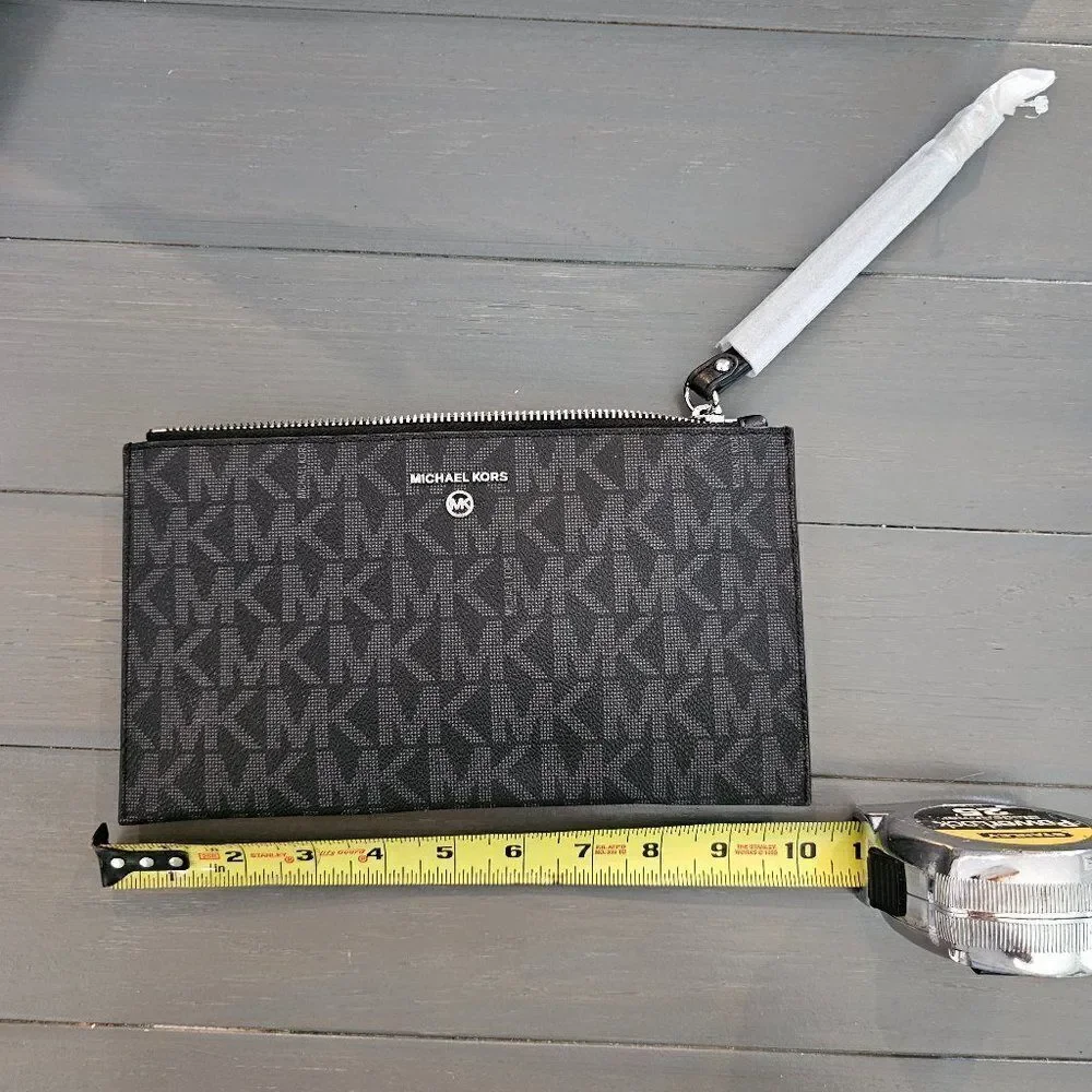 Michael Kors Women's Jet Set Travel MK Logo Print Handbag Purse For Women